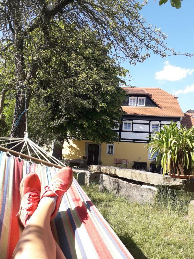 Apartamento Spreehof Goebeln Grossdubrau Exterior foto